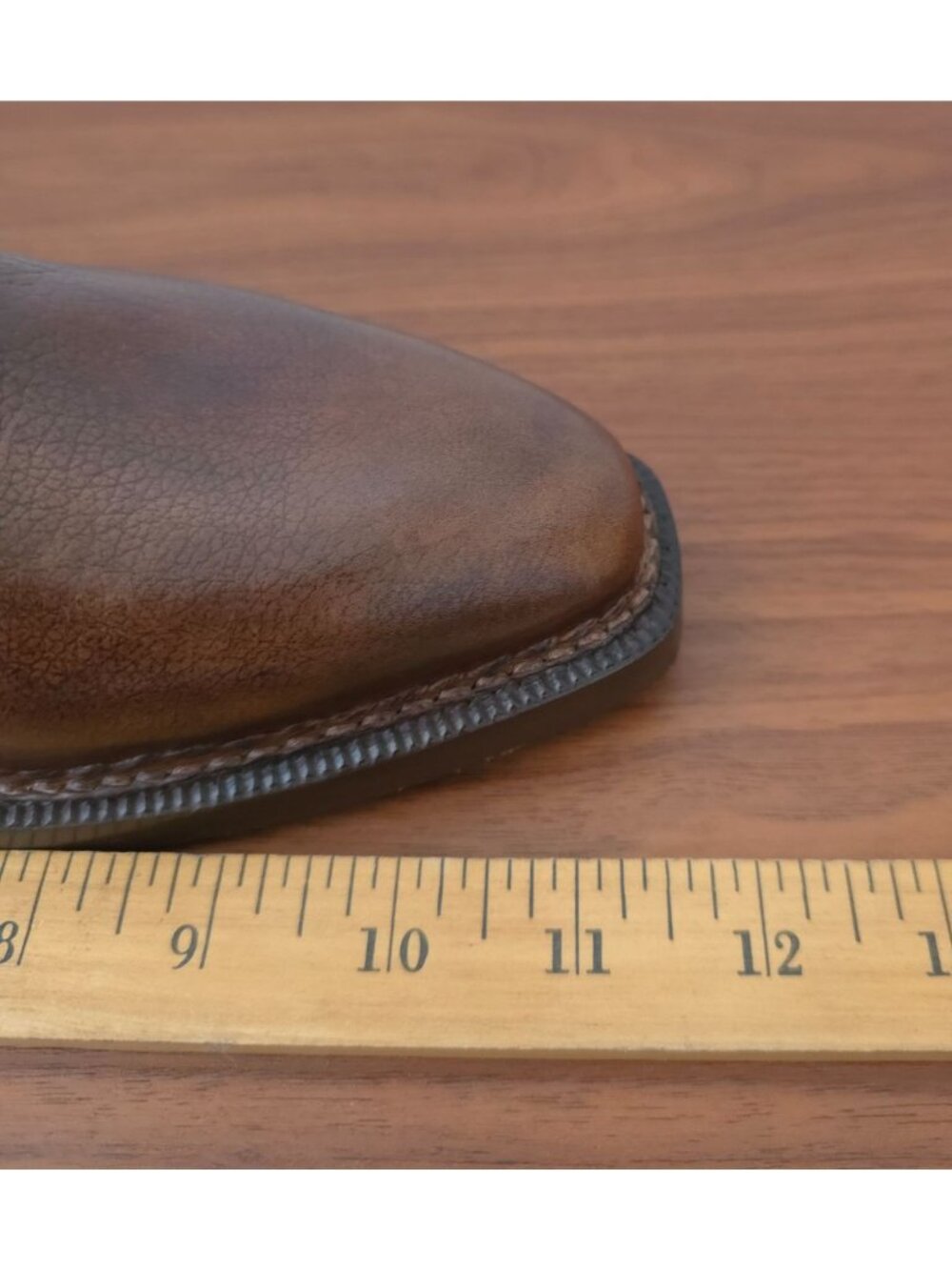 Berluti Richelieu 349 Olga Norwegian Welt Brown Leather Oxford Shoes 7.5 UK - Picture 12 of 13
